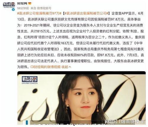明星网红为什么偷税,揭秘明星网红偷税背后的真相与反思